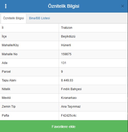 TRABZON BEŞİKDÜZÜ HÜNERLİ KÖYÜNDE 8.449.M²  FINDIK BAHÇEMİZ SATILIKTIR. - TRABZON BEŞİKDÜZÜ fotoğraf 2